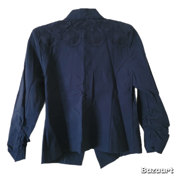 Roz & Ali Blazer Womens S Small Blue - Picture 4 of 7